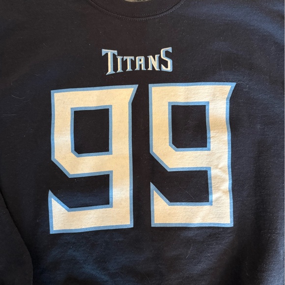 Titans Navy Crewneck Sweater - Picture 2 of 5